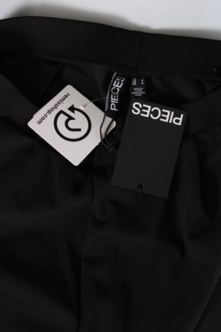 Γυναικείο παντελόνι Pieces, Μέγεθος S, Χρώμα Μαύρο, Τιμή 10,86 €