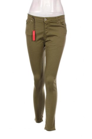 Дамски панталон Please, Размер M, Цвят Зелен, Цена 16,06 лв.