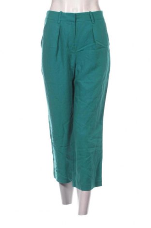 Дамски панталон Promod, Размер S, Цвят Зелен, Цена 20,01 лв.