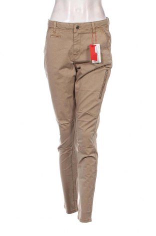 Дамски панталон S.Oliver, Размер S, Цвят Бежов, Цена 20,01 лв.