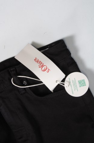 Дамски панталон S.Oliver, Размер S, Цвят Черен, Цена 12,18 лв.