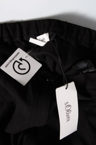 Γυναικείο παντελόνι S.Oliver, Μέγεθος S, Χρώμα Μαύρο, Τιμή 44,85 €