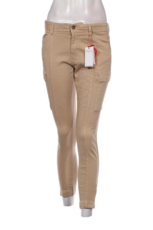 Дамски панталон S.Oliver, Размер XS, Цвят Бежов, Цена 13,92 лв.