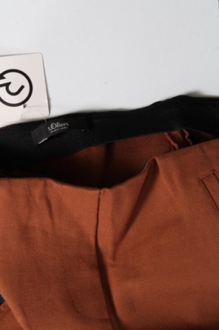 Dámské kalhoty  S.Oliver Black Label, Velikost S, Barva Hnědá, Cena  109,00 Kč