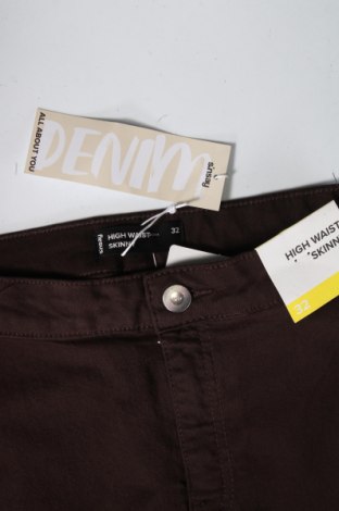 Pantaloni de femei Sinsay, Mărime XXS, Culoare Maro, Preț 27,24 Lei