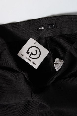 Дамски панталон Sinsay, Размер S, Цвят Черен, Цена 29,01 лв.