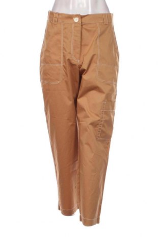 Дамски панталон Sisley, Размер M, Цвят Бежов, Цена 26,10 лв.