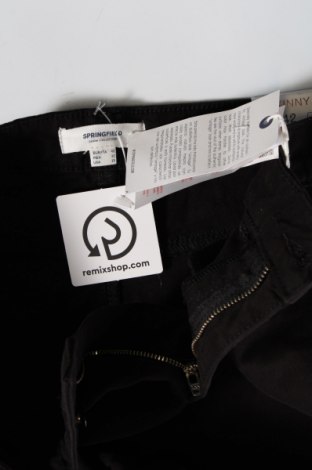 Дамски панталон Springfield, Размер L, Цвят Черен, Цена 12,92 лв.