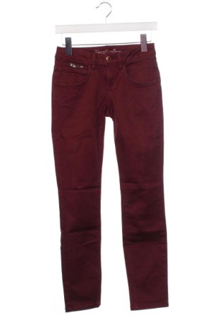 Γυναικείο παντελόνι Tom Tailor, Μέγεθος XS, Χρώμα Κόκκινο, Τιμή 1,78 €