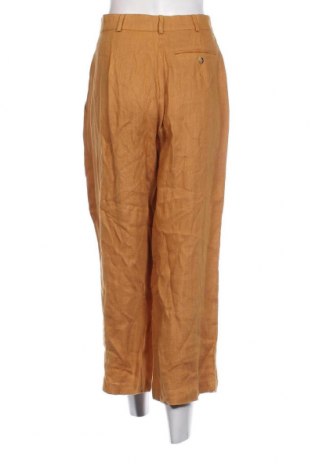 Дамски панталон Uno Due, Размер S, Цвят Жълт, Цена 146,00 лв.
