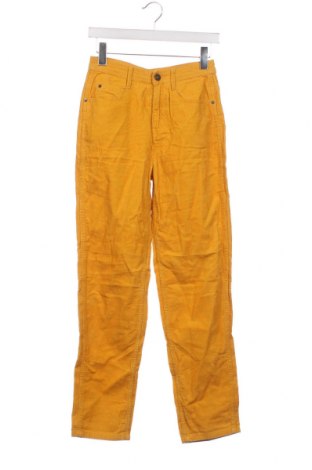 Дамски панталон Yessica, Размер XS, Цвят Жълт, Цена 6,96 лв.