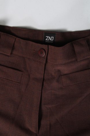 Γυναικείο παντελόνι Zino & Judy, Μέγεθος XS, Χρώμα Καφέ, Τιμή 23,71 €