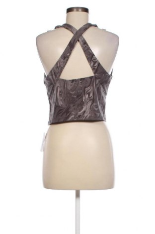 Γυναικείο αμάνικο μπλουζάκι Abercrombie & Fitch, Μέγεθος XL, Χρώμα Γκρί, Τιμή 6,58 €