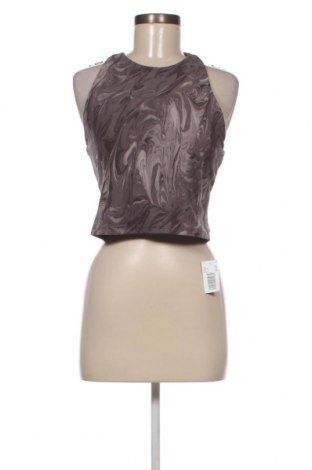 Γυναικείο αμάνικο μπλουζάκι Abercrombie & Fitch, Μέγεθος L, Χρώμα Γκρί, Τιμή 6,28 €