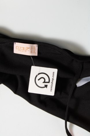 Γυναικείο αμάνικο μπλουζάκι Club L, Μέγεθος XL, Χρώμα Μαύρο, Τιμή 3,29 €