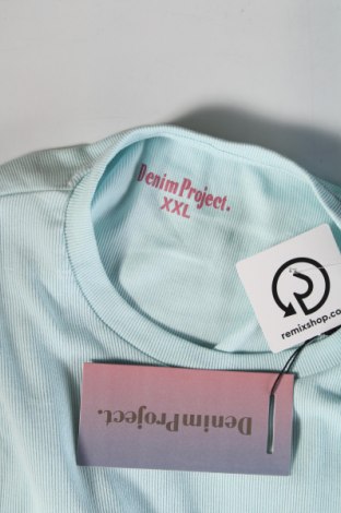 Tricou de damă Denim Project, Mărime XXL, Culoare Albastru, Preț 20,03 Lei
