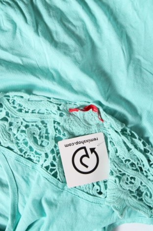 Damska koszulka na ramiączkach Edc By Esprit, Rozmiar S, Kolor Niebieski, Cena 31,99 zł