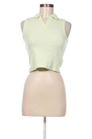 Γυναικείο αμάνικο μπλουζάκι Even&Odd, Μέγεθος M, Χρώμα Πράσινο, Τιμή 3,57 €