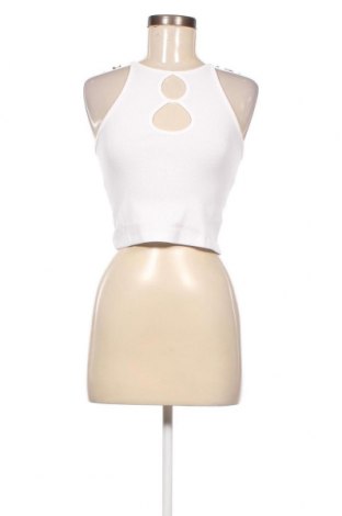 Γυναικείο αμάνικο μπλουζάκι Even&Odd, Μέγεθος XS, Χρώμα Λευκό, Τιμή 3,46 €