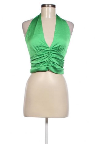 Γυναικείο αμάνικο μπλουζάκι Gina Tricot, Μέγεθος M, Χρώμα Πράσινο, Τιμή 6,96 €