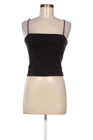 Γυναικείο αμάνικο μπλουζάκι Gina Tricot, Μέγεθος M, Χρώμα Μαύρο, Τιμή 5,71 €