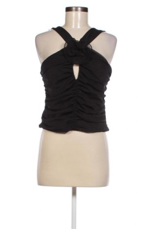 Γυναικείο αμάνικο μπλουζάκι Gina Tricot, Μέγεθος XL, Χρώμα Μαύρο, Τιμή 6,96 €