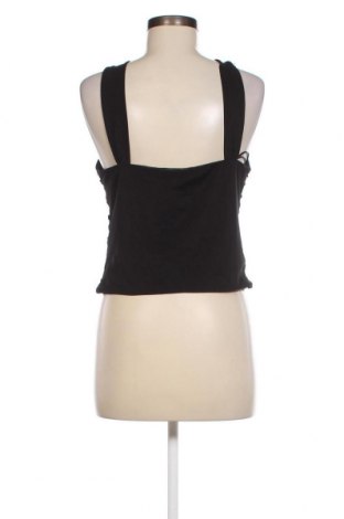Γυναικείο αμάνικο μπλουζάκι Gina Tricot, Μέγεθος XL, Χρώμα Μαύρο, Τιμή 7,80 €