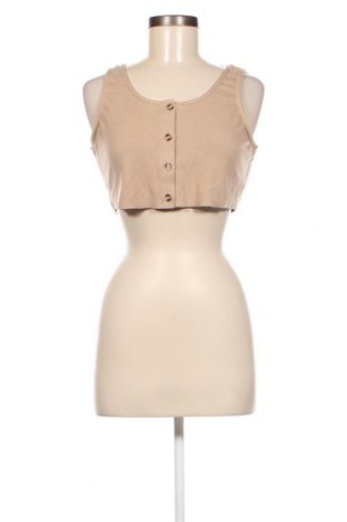 Γυναικείο αμάνικο μπλουζάκι Glamorous, Μέγεθος XL, Χρώμα Καφέ, Τιμή 3,89 €