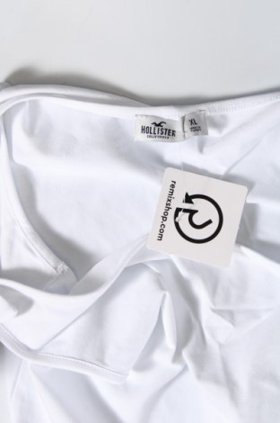 Damska koszulka na ramiączkach Hollister, Rozmiar XL, Kolor Biały, Cena 12,37 zł