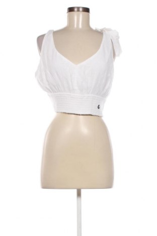 Γυναικείο αμάνικο μπλουζάκι Hollister, Μέγεθος XL, Χρώμα Λευκό, Τιμή 7,62 €