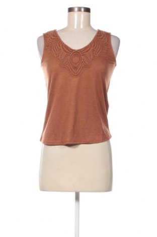 Γυναικείο αμάνικο μπλουζάκι JDL, Μέγεθος XS, Χρώμα Καφέ, Τιμή 5,73 €