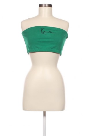 Γυναικείο αμάνικο μπλουζάκι Karl Kani, Μέγεθος L, Χρώμα Πράσινο, Τιμή 6,68 €
