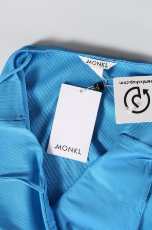 Damska koszulka na ramiączkach Monki, Rozmiar L, Kolor Niebieski, Cena 12,66 zł