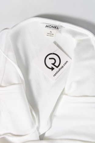Damska koszulka na ramiączkach Monki, Rozmiar XL, Kolor Biały, Cena 21,27 zł