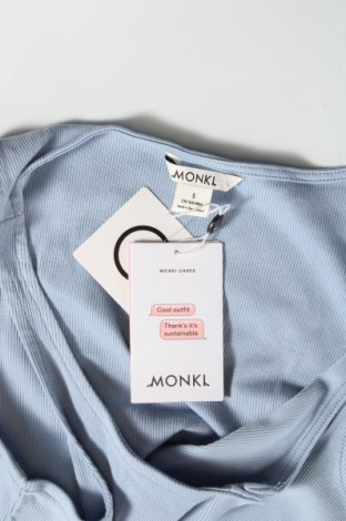 Γυναικείο αμάνικο μπλουζάκι Monki, Μέγεθος S, Χρώμα Μπλέ, Τιμή 3,43 €