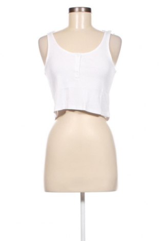 Γυναικείο αμάνικο μπλουζάκι Monki, Μέγεθος S, Χρώμα Λευκό, Τιμή 3,62 €