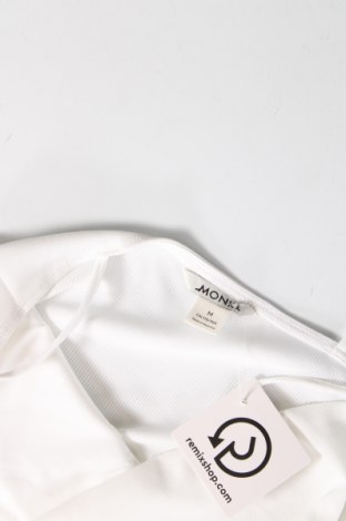 Γυναικείο αμάνικο μπλουζάκι Monki, Μέγεθος M, Χρώμα Λευκό, Τιμή 3,52 €