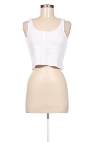 Γυναικείο αμάνικο μπλουζάκι Monki, Μέγεθος S, Χρώμα Λευκό, Τιμή 5,68 €