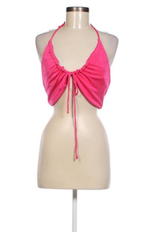 Γυναικείο αμάνικο μπλουζάκι Monki, Μέγεθος M, Χρώμα Ρόζ , Τιμή 3,92 €
