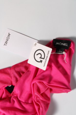 Γυναικείο αμάνικο μπλουζάκι Monki, Μέγεθος L, Χρώμα Ρόζ , Τιμή 3,82 €