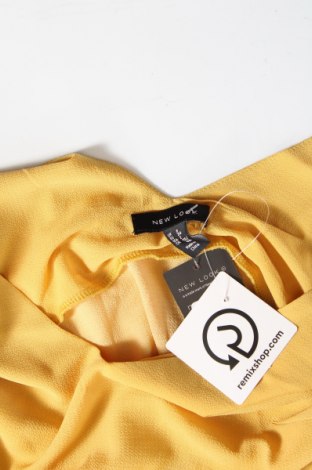 Γυναικείο αμάνικο μπλουζάκι New Look, Μέγεθος XS, Χρώμα Κίτρινο, Τιμή 2,38 €