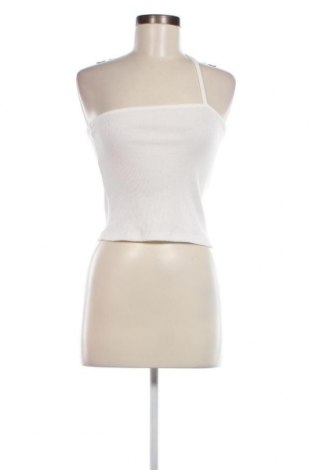 Γυναικείο αμάνικο μπλουζάκι Nly Trend, Μέγεθος M, Χρώμα Λευκό, Τιμή 2,60 €