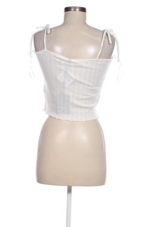 Γυναικείο αμάνικο μπλουζάκι Pieces, Μέγεθος M, Χρώμα Λευκό, Τιμή 3,76 €