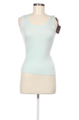 Γυναικείο αμάνικο μπλουζάκι Repeat, Μέγεθος S, Χρώμα Μπλέ, Τιμή 6,31 €