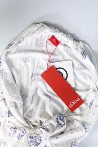 Γυναικείο αμάνικο μπλουζάκι S.Oliver, Μέγεθος XXS, Χρώμα Λευκό, Τιμή 11,81 €