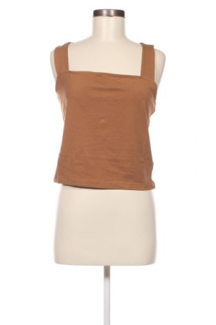 Γυναικείο αμάνικο μπλουζάκι Zign, Μέγεθος L, Χρώμα Καφέ, Τιμή 3,89 €