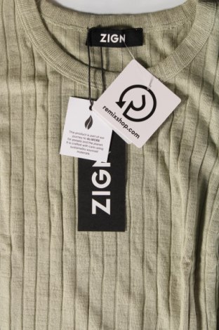 Γυναικείο αμάνικο μπλουζάκι Zign, Μέγεθος L, Χρώμα Πράσινο, Τιμή 5,23 €