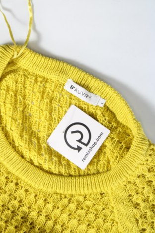 Дамски пуловер, Размер L, Цвят Жълт, Цена 4,06 лв.