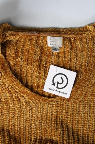 Γυναικείο πουλόβερ A New Day, Μέγεθος S, Χρώμα Κίτρινο, Τιμή 4,49 €