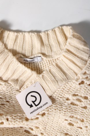 Дамски пуловер Ada Gatti, Размер L, Цвят Екрю, Цена 6,38 лв.